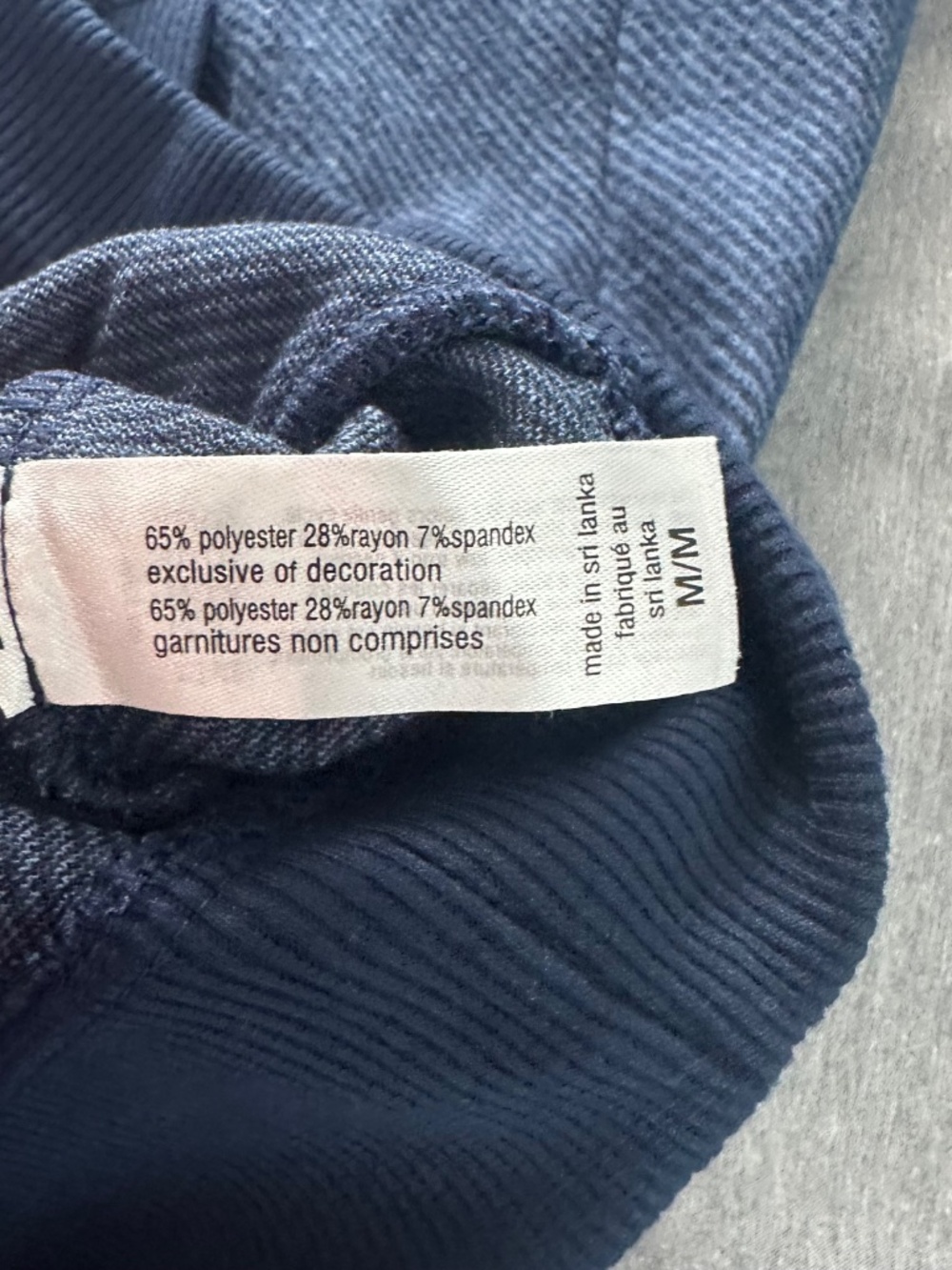 NEW Tommy Bahama Mens Medium Textured Twill Stripe Hoodie Ocean Blue - Picture 5 of 10